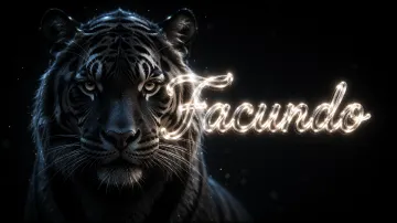 Facundo horizontal - Tigre Negro Imponente Neón