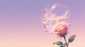 Abigail horizontal - Rosa Etérea Iluminada