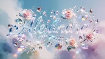 Alejandra horizontal - Cristal Etéreo