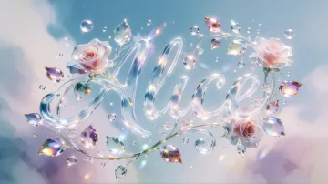 Alice horizontal - Cristal Etéreo