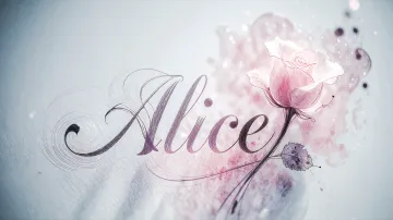 Alice horizontal - Rosa Eterna