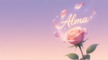 Alma horizontal - Rosa Etérea Iluminada