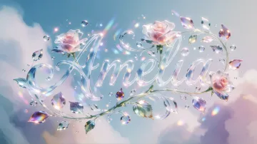 Amelia horizontal - Cristal Etéreo