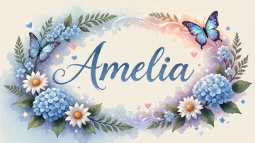 Amelia horizontal - Magia en Cursiva