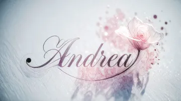 Andrea horizontal - Rosa Eterna