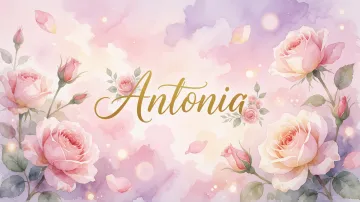 Antonia horizontal - Rosas de Acuarela Mágica