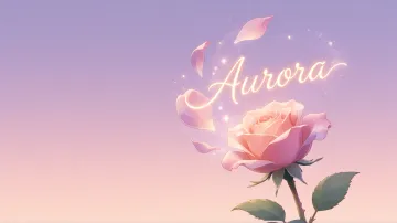 Aurora horizontal - Rosa Etérea Iluminada