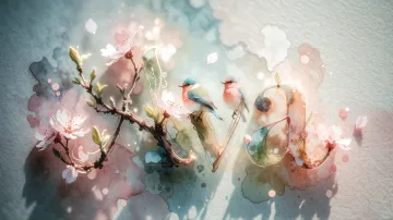 Ava horizontal - Amanecer de Primavera
