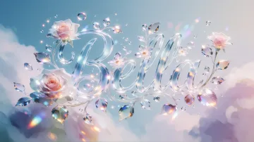 Bella horizontal - Cristal Etéreo