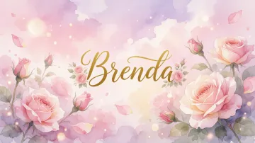 Brenda horizontal - Rosas de Acuarela Mágica