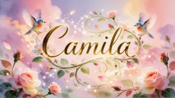 Camila horizontal - Jardín Mágico Primaveral