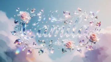Camila horizontal - Cristal Etéreo