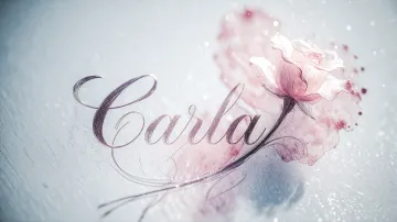 Carla horizontal - Rosa Eterna