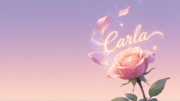 Carla horizontal - Rosa Etérea Iluminada