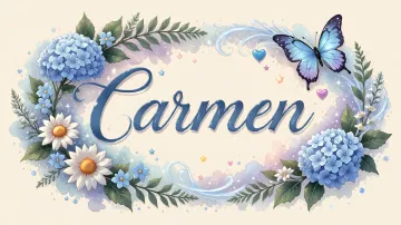 Carmen horizontal - Magia en Cursiva