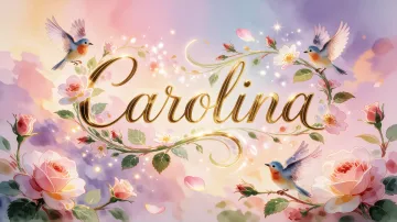 Carolina horizontal - Jardín Mágico Primaveral