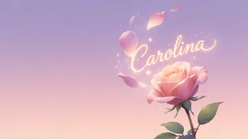 Carolina horizontal - Rosa Etérea Iluminada