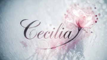Cecilia horizontal - Rosa Eterna
