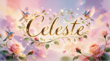 Celeste horizontal - Jardín Mágico Primaveral