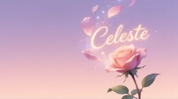 Celeste horizontal - Rosa Etérea Iluminada