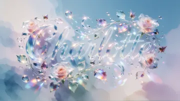 Charlotte horizontal - Cristal Etéreo