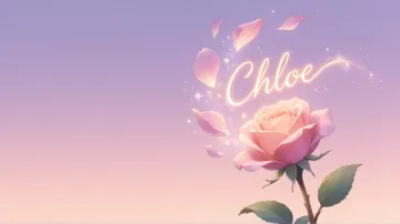 Chloe horizontal - Rosa Etérea Iluminada