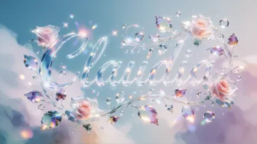 Claudia horizontal - Cristal Etéreo