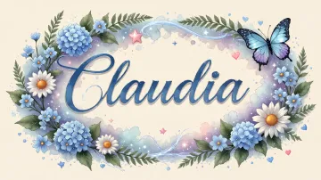 Claudia horizontal - Magia en Cursiva