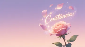 Constancia horizontal - Rosa Etérea Iluminada