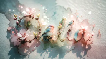 Dalia horizontal - Amanecer de Primavera