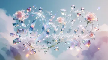 Dalia horizontal - Cristal Etéreo