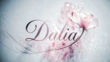 Dalia horizontal - Rosa Eterna