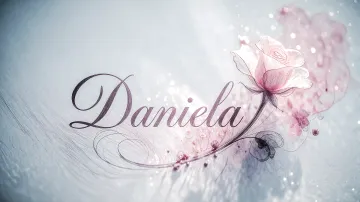 Daniela horizontal - Rosa Eterna