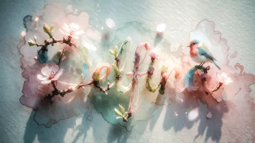 Delfina horizontal - Amanecer de Primavera