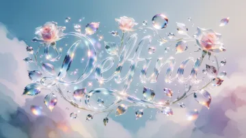 Delfina horizontal - Cristal Etéreo
