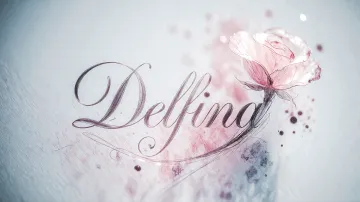 Delfina horizontal - Rosa Eterna