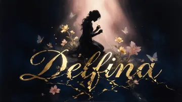 Delfina horizontal - Elegancia y Resiliencia de Oro