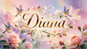 Diana horizontal - Jardín Mágico Primaveral