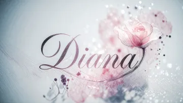 Diana horizontal - Rosa Eterna