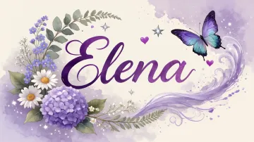 Elena horizontal - Místico Lila