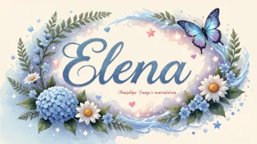 Elena horizontal - Magia en Cursiva