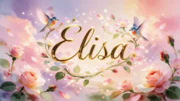 Elisa horizontal - Jardín Mágico Primaveral