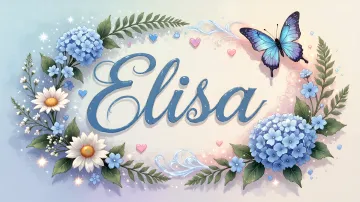 Elisa horizontal - Magia en Cursiva