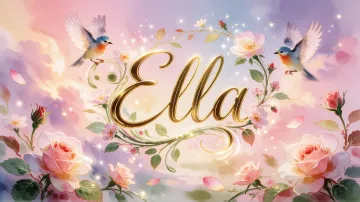 Ella horizontal - Jardín Mágico Primaveral