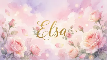 Elsa horizontal - Rosas de Acuarela Mágica