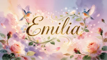 Emilia horizontal - Jardín Mágico Primaveral