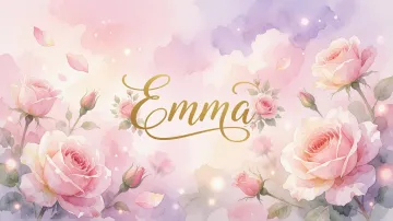 Emma horizontal - Rosas de Acuarela Mágica