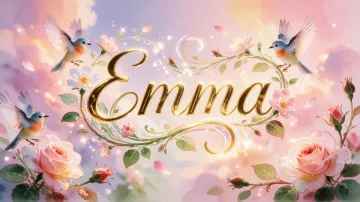 Emma horizontal - Jardín Mágico Primaveral