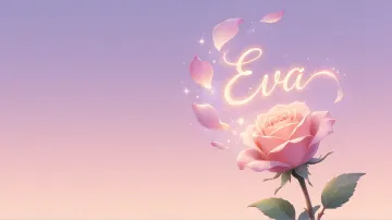 Eva horizontal - Rosa Etérea Iluminada