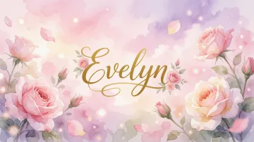 Evelyn horizontal - Rosas de Acuarela Mágica